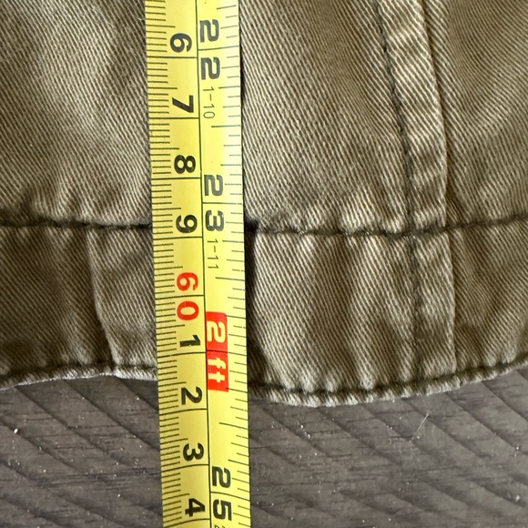 Abercrombie & Fitch Womens Size Small Military Outerwear Jacket Faded Army Green - Picture 10 of 10